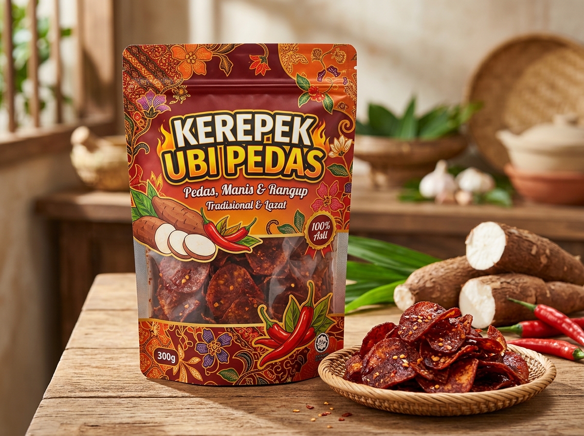 Kerepek Ubi Pedas