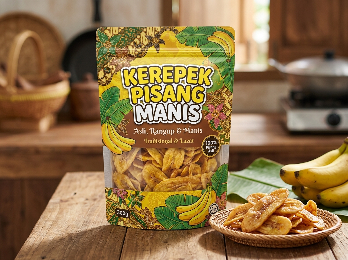 Kerepek Pisang Manis