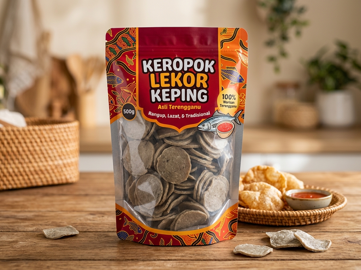 Keropok Lekor Keping